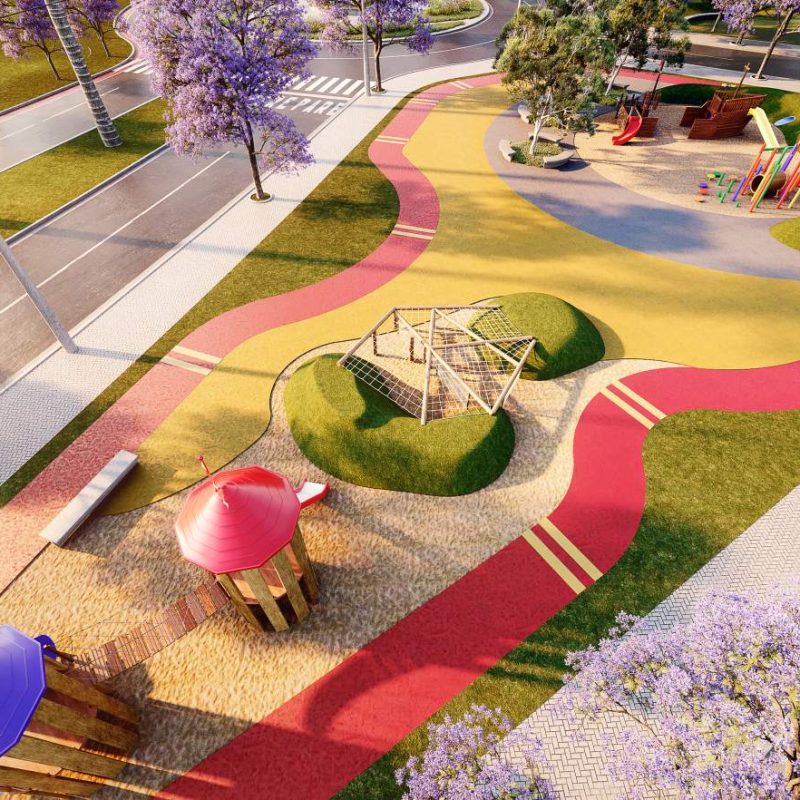 Perspectiva Artística do MEGA PLAY