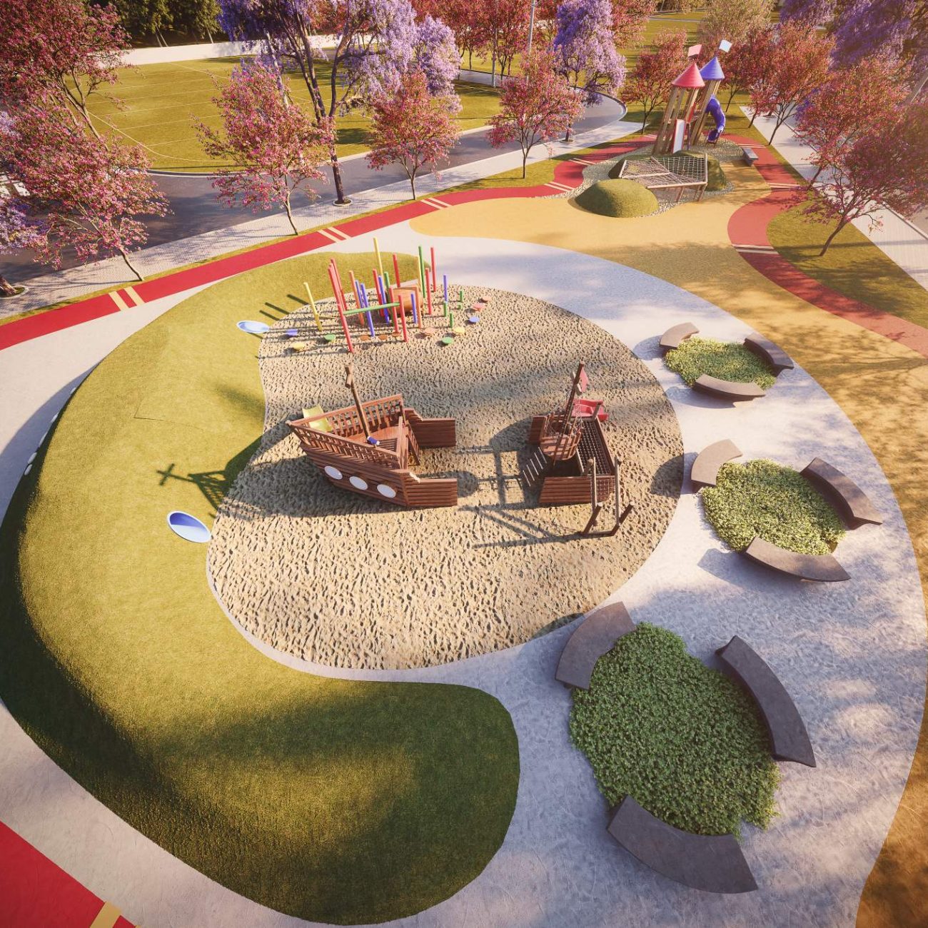 Perspectiva Artística do MEGA PLAY